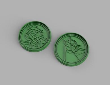 Unicorn Academy Cookie Cutter x2