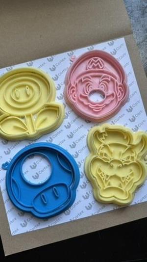 Mario bros cookie cutters