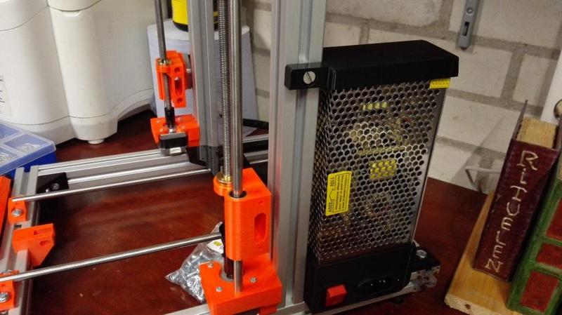 PSU Holder S-180-12 on 3030 Frame