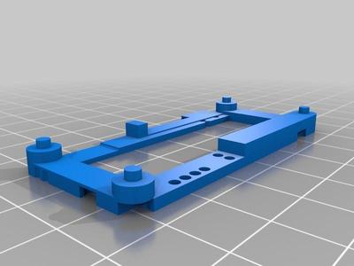 Prusa i3 MK3 - Raspberry Pi Zero mount frame Remix