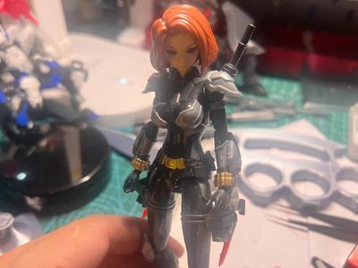Yu Modao Black Widow Girl Shoulder Part Replacement