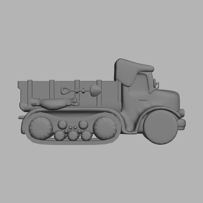 Landseek - Metal Slug - 3d model to print