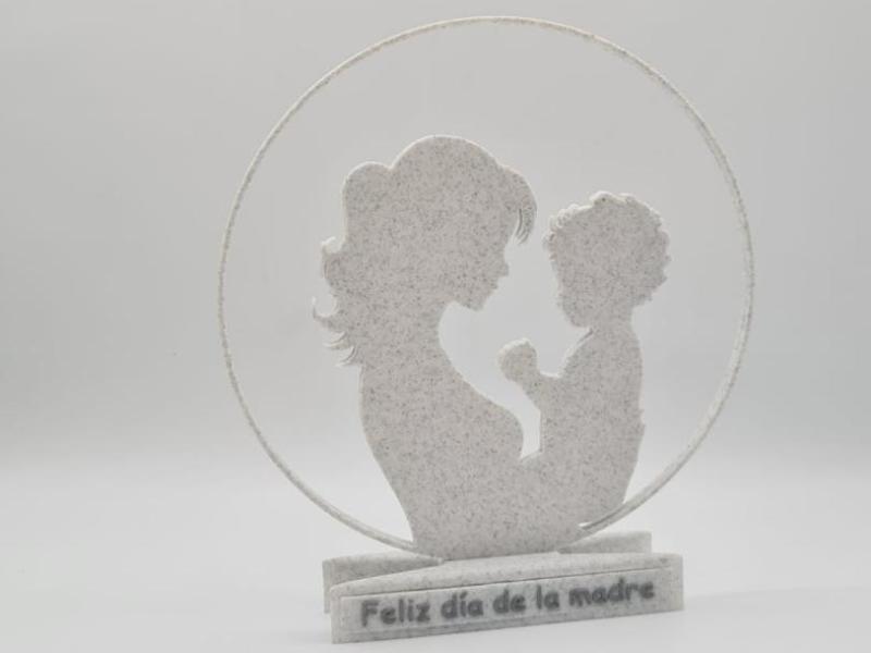 Mother's Day trophy with baby