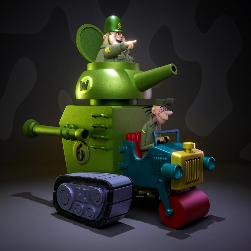 Sergeant Blast and The Private Meekly