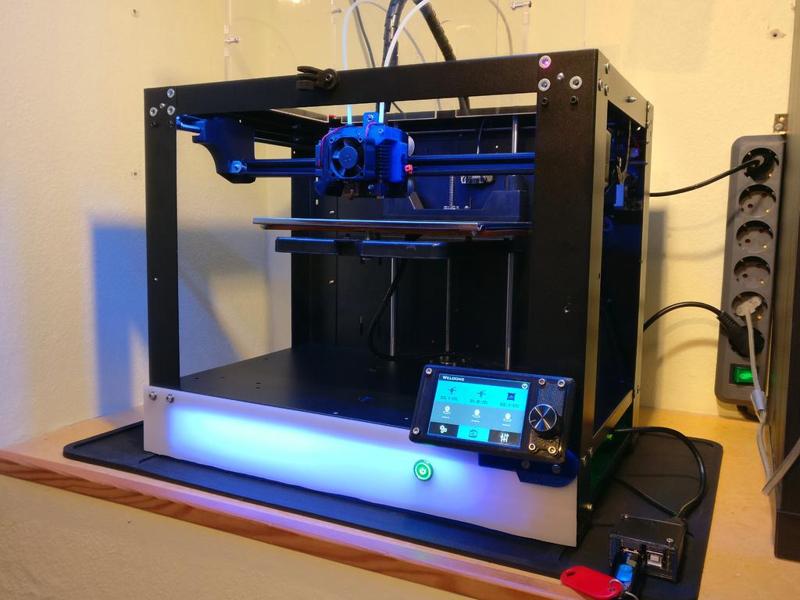 Malyan M180 - complete Upgrade [Dual Bowden Extruder] [silent]