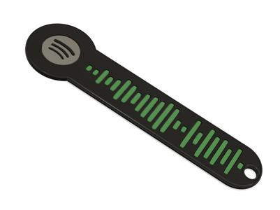 sappalotta Spotify Soundcode Shopping cart keyring