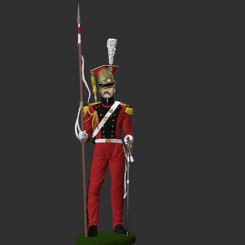 Red Lancier of the Imperial Guard