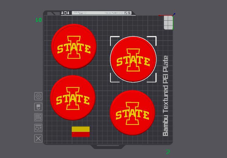 Iowa State Coaster