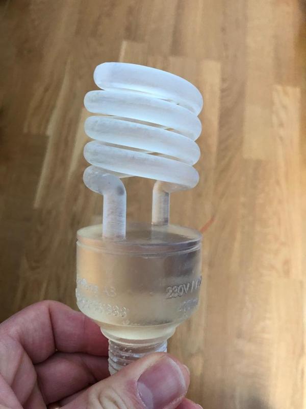 Florescent light bulb