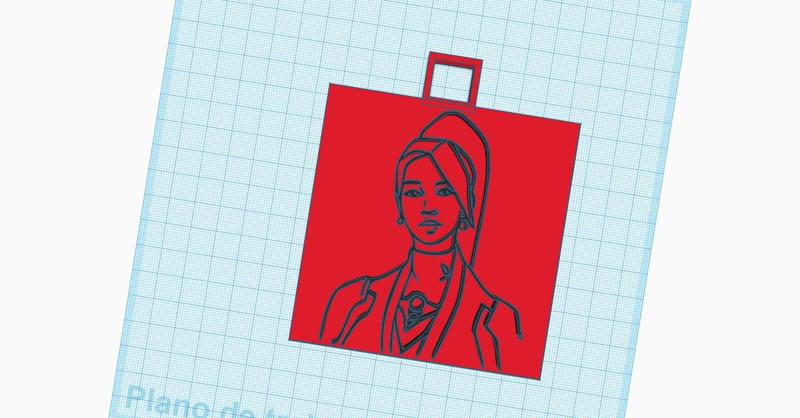 llavero sage valorant keychain