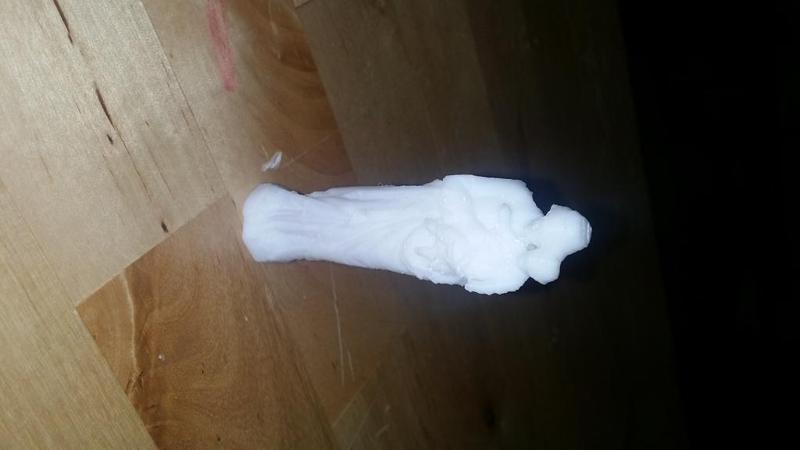 Scan of statue of St. Joseph