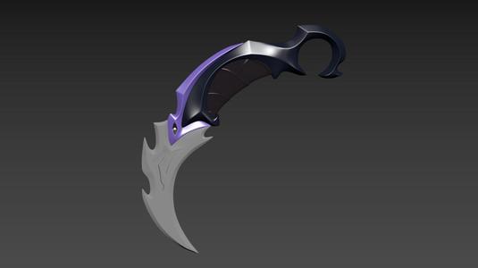 Reaver 2.0 karambit valorant knife