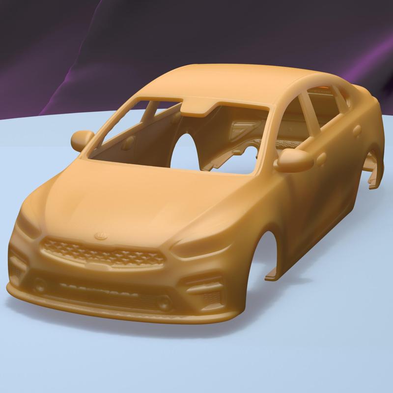 KIA FORTE 2019 (1/24) printable car body