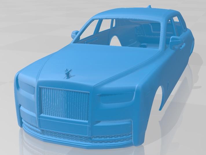 Rolls Royce Phantom 2018 Printable Body Car