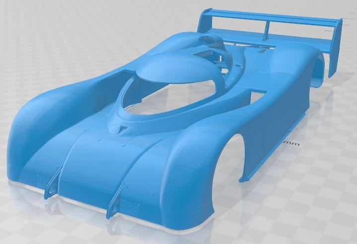 Peugeot 905 EVO 1993 Printable Body Car
