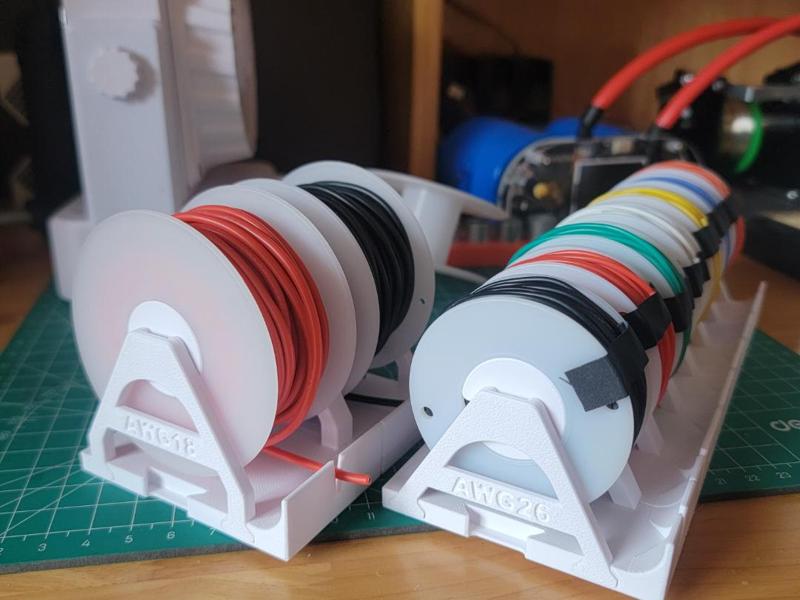 Wire rack and (large) spool holder