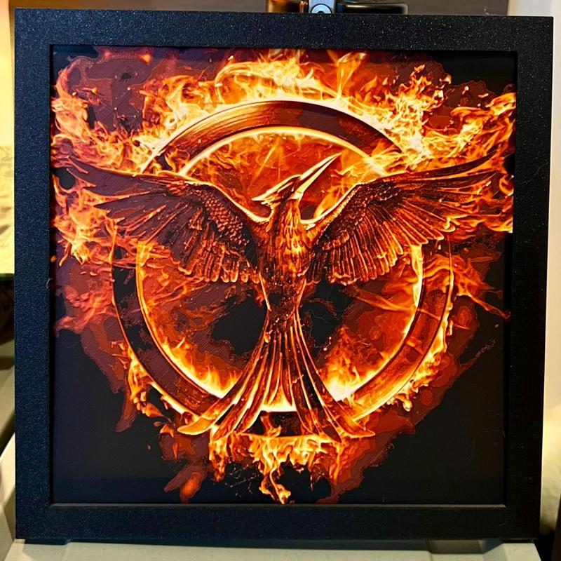 Mockingjay - The Hunger Games - Hugeforge Filament Painting