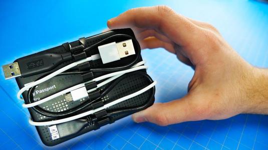 USB Cable Organizer HDD