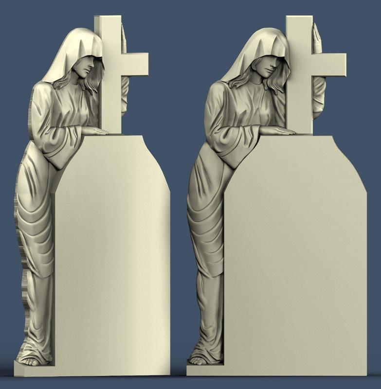 Tombstone 3D stl