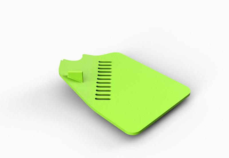 Polysher lid for IPA tank