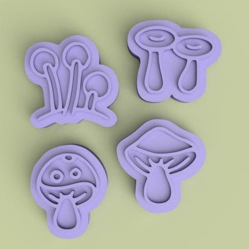 mushroom stamps / mushroom stamps