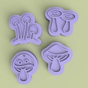mushroom stamps / mushroom stamps