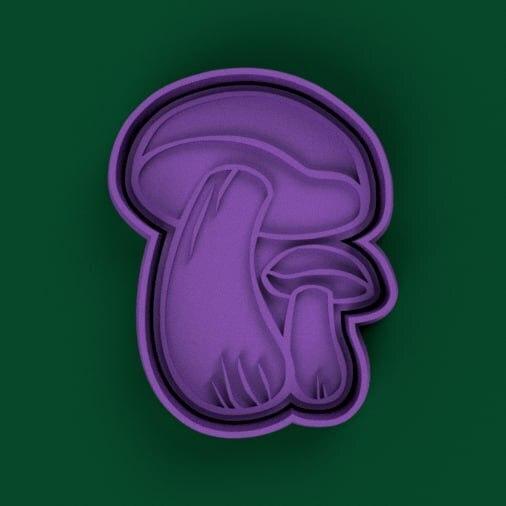 mushroom cutter + mushroom stamp / mushroom cutter + stamp