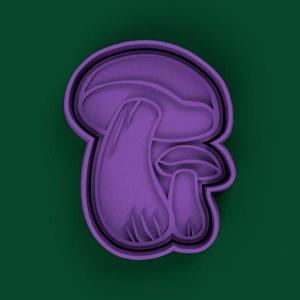 mushroom cutter + mushroom stamp / mushroom cutter + stamp