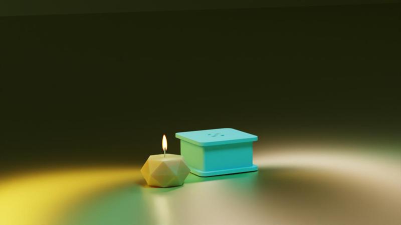 Candle mold - hexagon