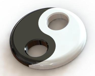 YinYang Candle Holder