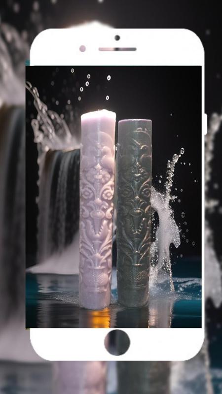 3D Model of a Candle Base Inspired by Persian Art