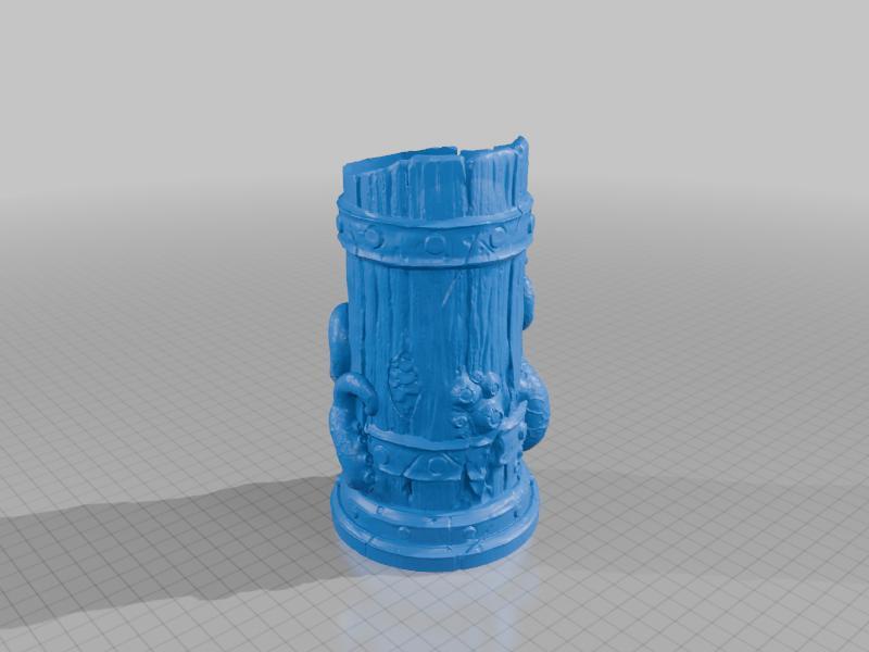 Squid Monster Brush Holder