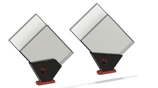 porta vidrio cheto - fancy glass bed holder