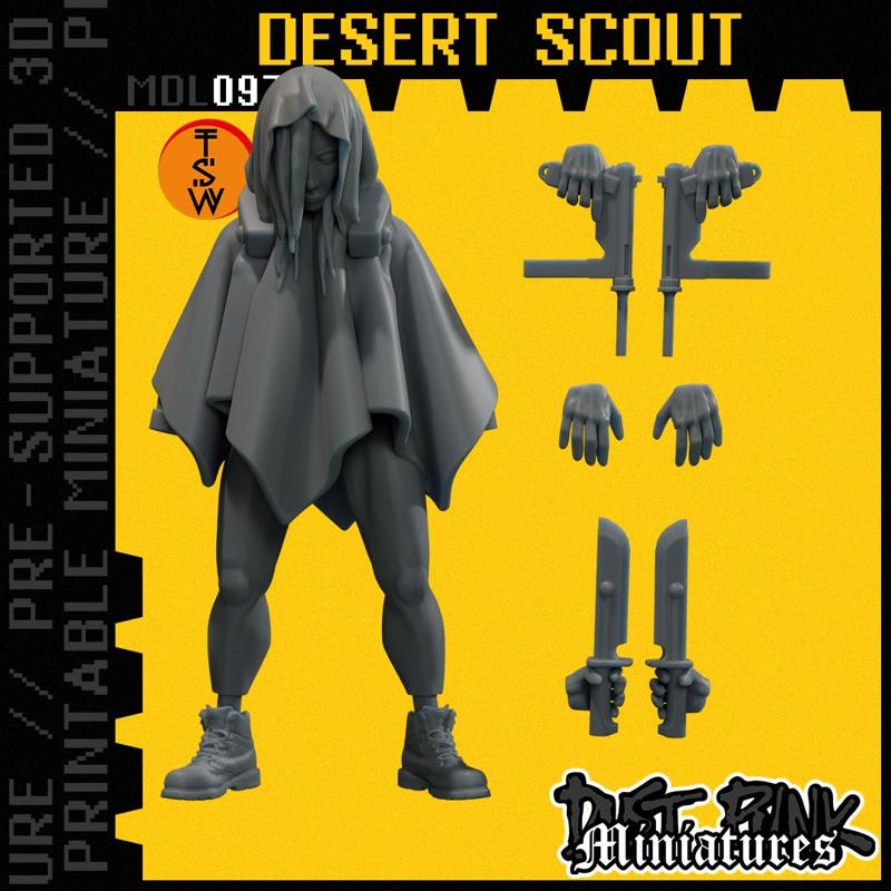MDL097 DESERT SCOUT [PRE-SUPPORTED]