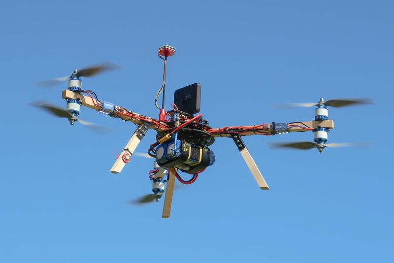 Everycopter multirotor drone hub (Flite Test Anycopter homage)