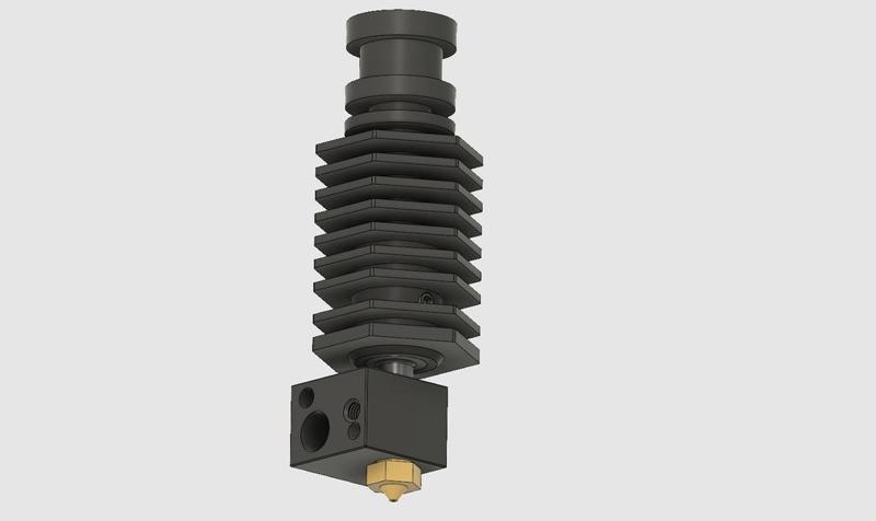 XCR3D / XCR-BP6 (1.75mm 0,4 nozzle) Extruder
