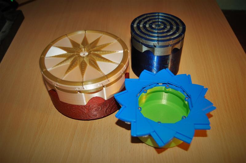 12 Leaf Aperture Iris Box