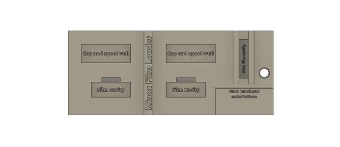 Minox film loading jig
