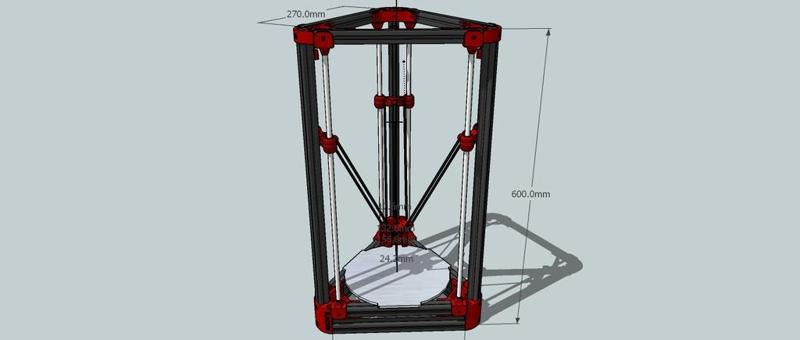 Delta'Q 3D Printer
