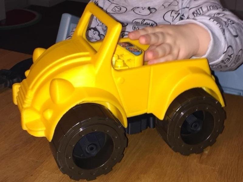 Monster 2CV - Take Apart Toy