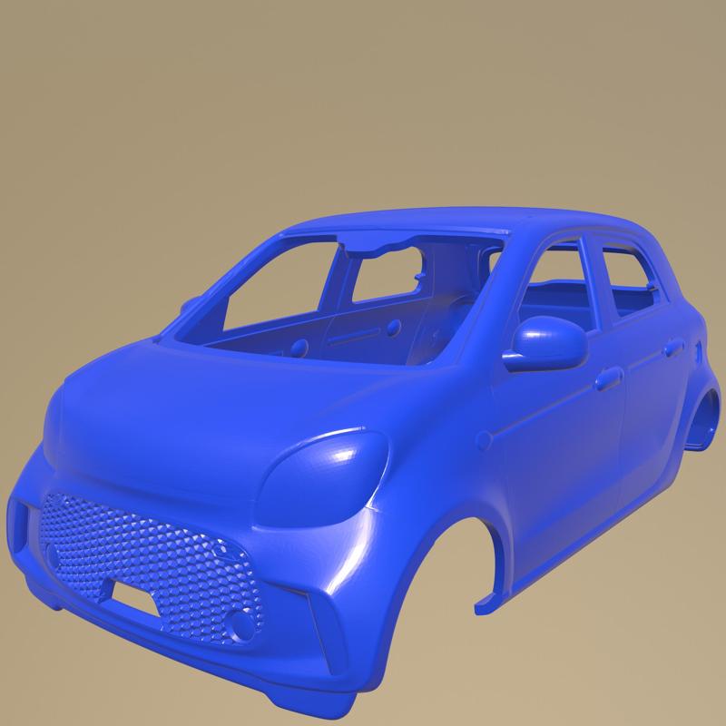 Smart Eq Forfour 2020 PRINTABLE CAR BODY