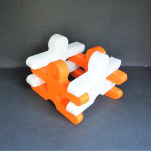 3D man puzzle
