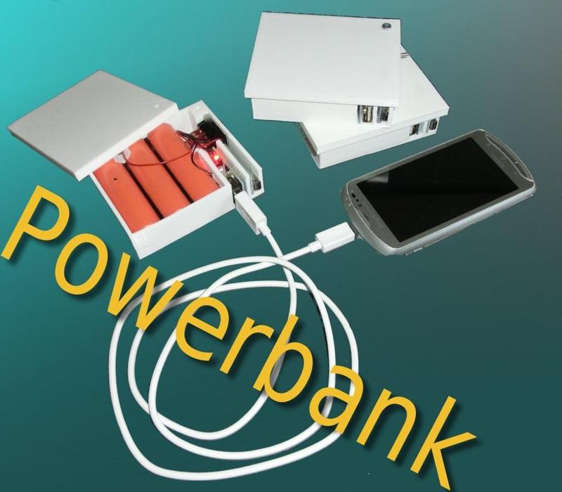 LION enclosure for selfmade powerbank