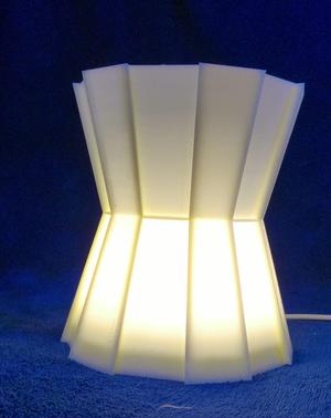 Modern Minimalist LED Lamp – 3D Printable USB Desk Light