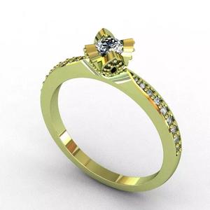 Diamond  Ring 3D print model