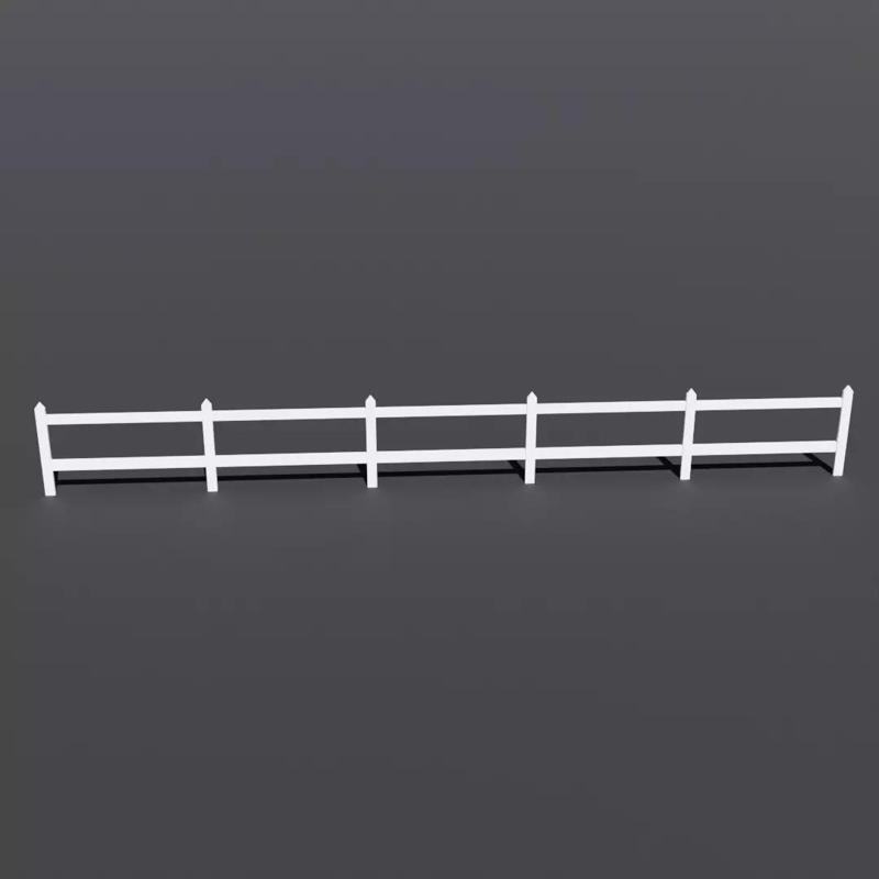 STRAIGHT PICKET FENCE FOR DIORAMA SCALE 1-87 and 1-1