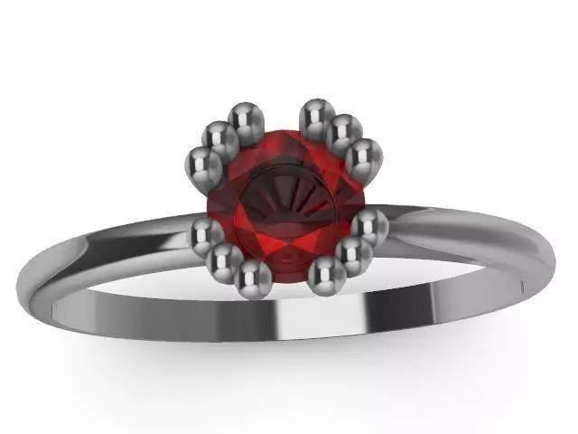 5 designer solitaire rings stl verified