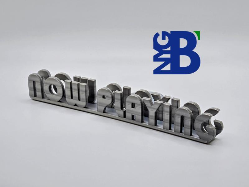 "Now Playing" - Vinyl Record Stand