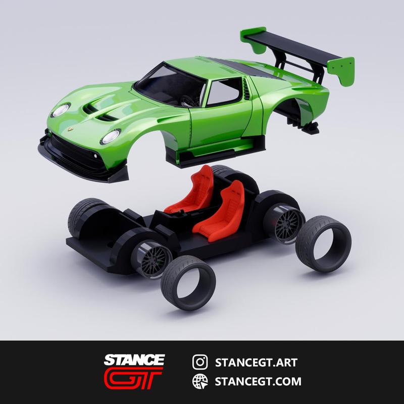 MIURA "Widebody Tuned" | Model Kit Car