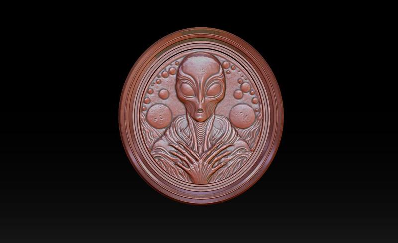 Alien relief model